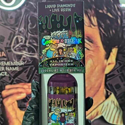 COOKIES X THE FREAK BROTHERS GREEN CRACK & SUGAR PLUM (INDICA & HYBRID) 2GR