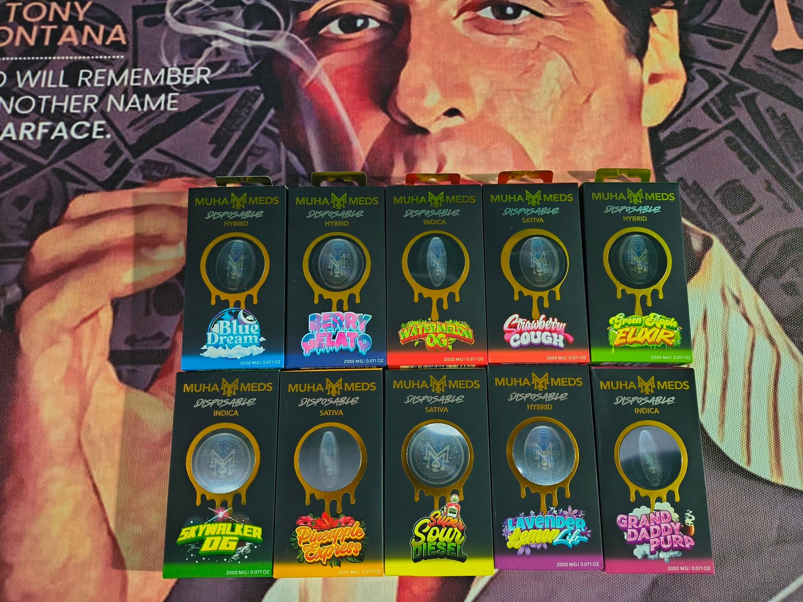 LOGO MUHA MEDS V2 MUHA MEDS V2 BERRY GELATO (HYBRID) 2gr