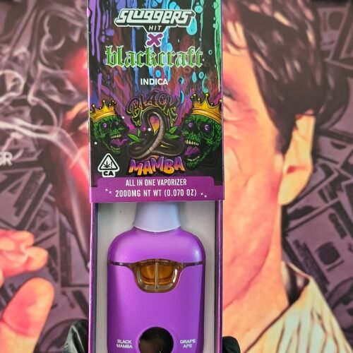 SLUGGERS HIT X BLACKCRAFT GRAPE APE & BLACK MAMBA (HYBRID & INDICA) 2gr