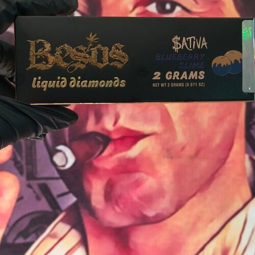 BESOS DORADOS BLUEBERRY SLIME (SATIVA) 2gr