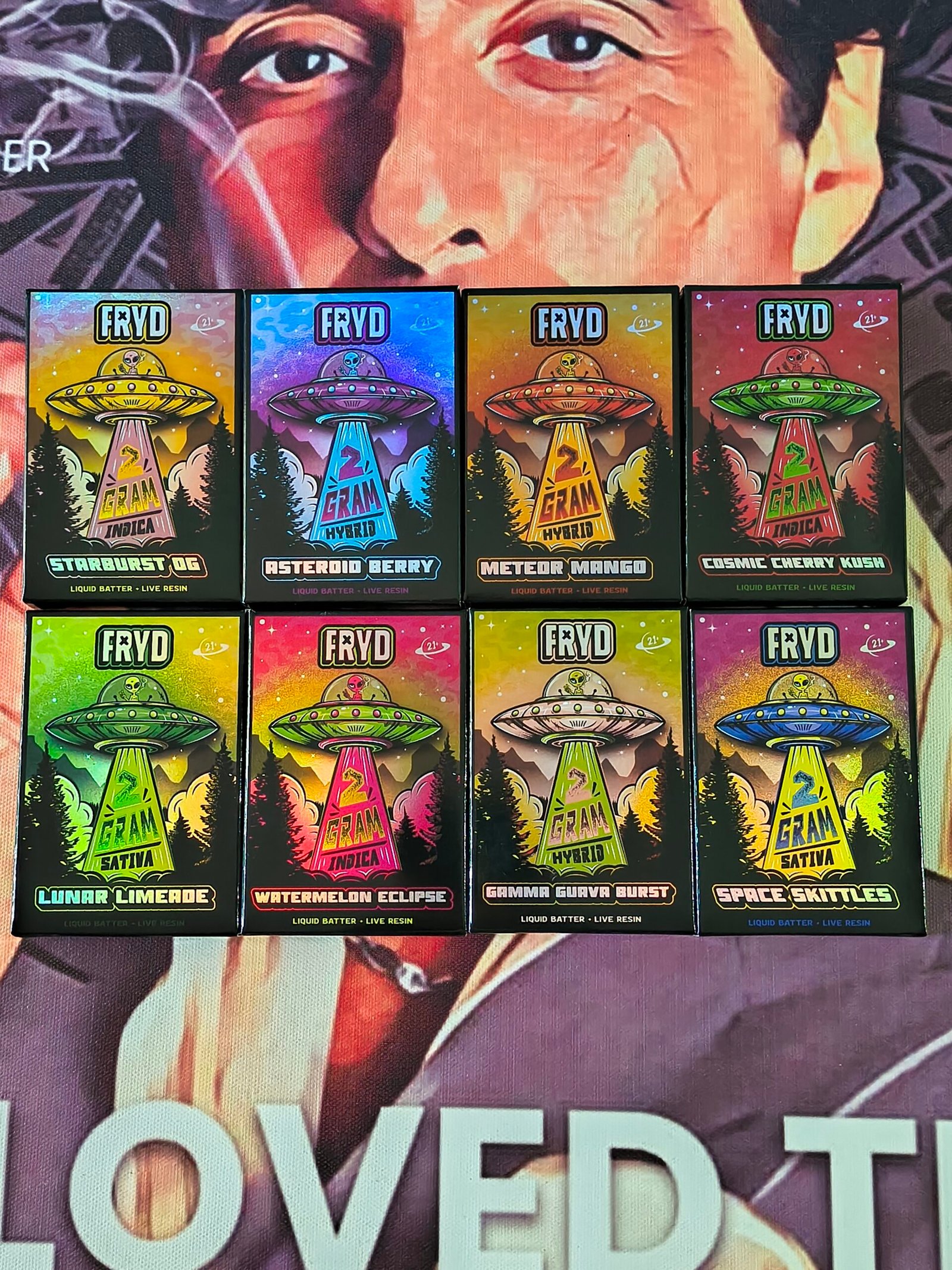 FRYD V2 ASTEROID BERRY (HYBRID) 2gr