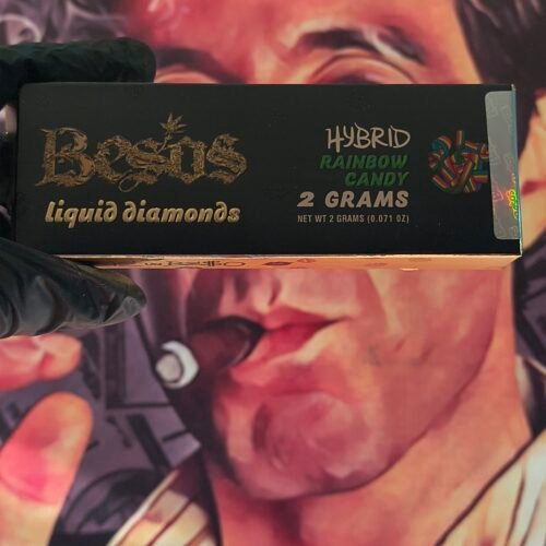 BESOS DORADOS RAINBOW CANDY (HYBRID) 2gr