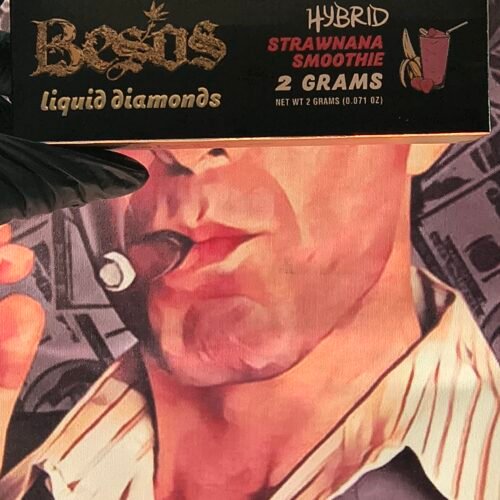 BESOS DORADOS STRAWNANA SMOOTHIE (HYBRID) 2gr