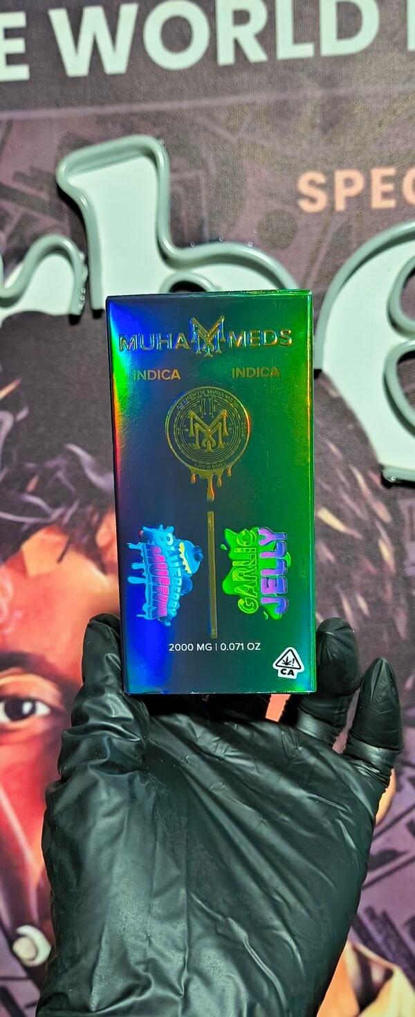 MUHA MEDS DUAL GARLIC JELLY & BLUEBERRY MUFFIN (INDICA & INDICA) 2gr