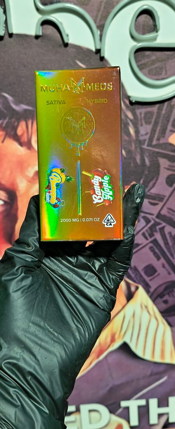 MUHA MEDS DUAL CANDY APPLE & PINEAPPLE RUNTS (SATIVA & HYBRID) 2gr