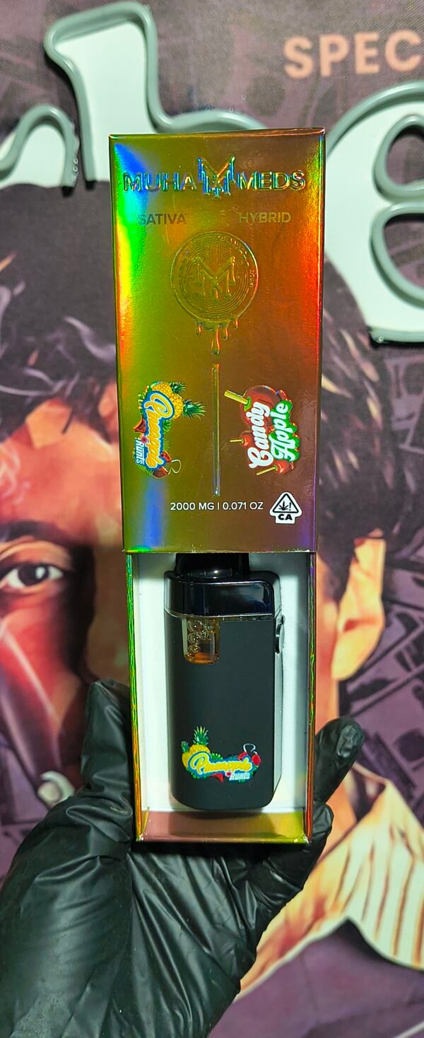 MUHA MEDS DUAL CANDY APPLE & PINEAPPLE RUNTS (SATIVA & HYBRID) 2gr