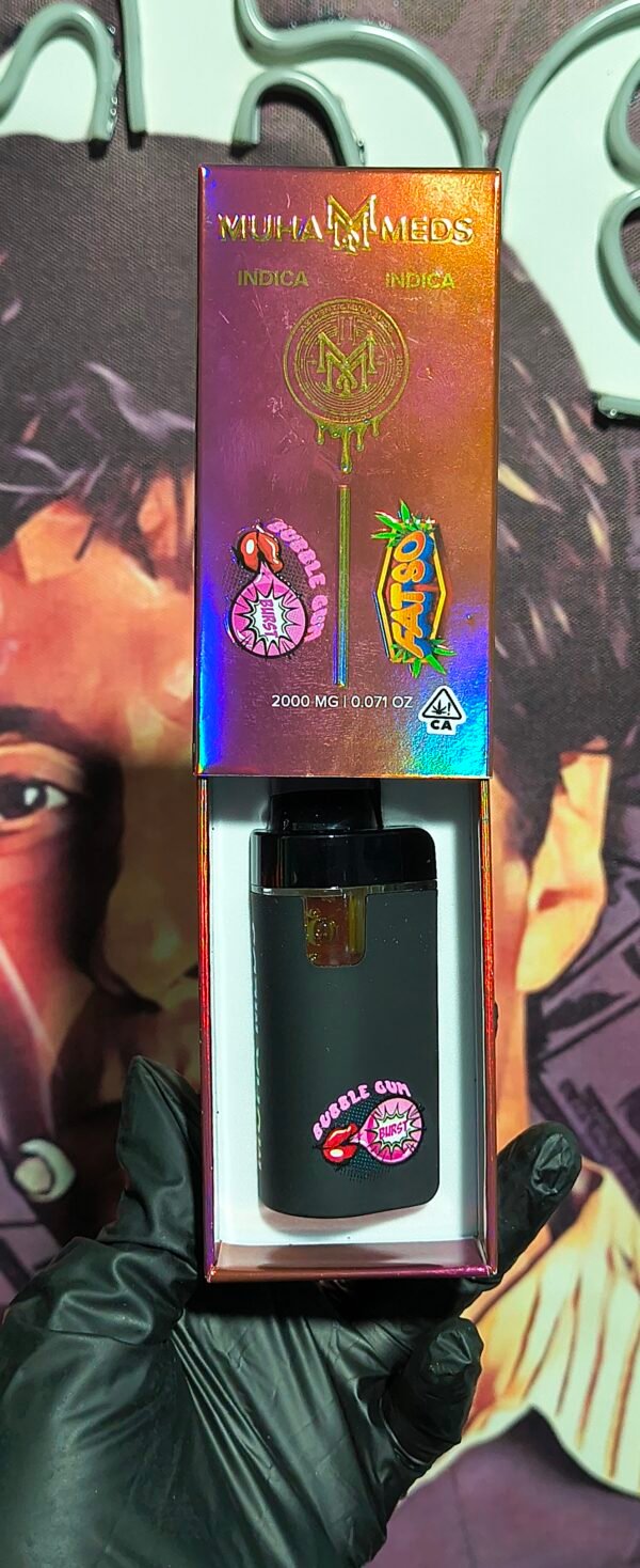MUHA MEDS DUAL FATSO & BUBBLE GUM BURST (INDICA & INDICA) 2gr
