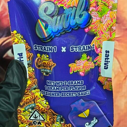 SWITCH LEMON CHERRY GELATO & PURE APPLE (HYBRID & SATIVA) 2gr