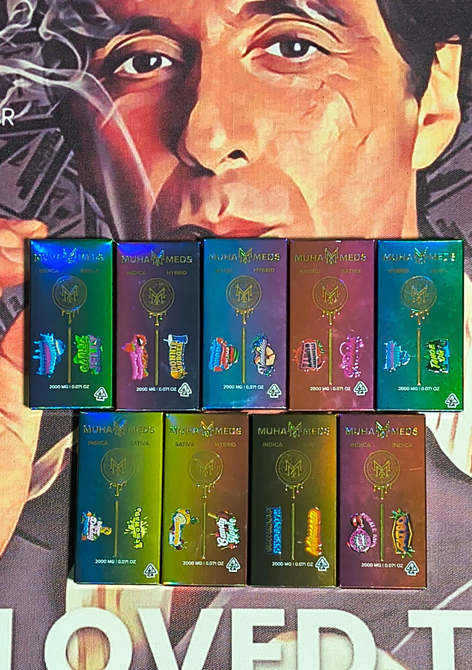 MUHA MEDS DUAL BLUEBERRY COOKIES & MIMOSA (INDICA & HYBRID) 2gr