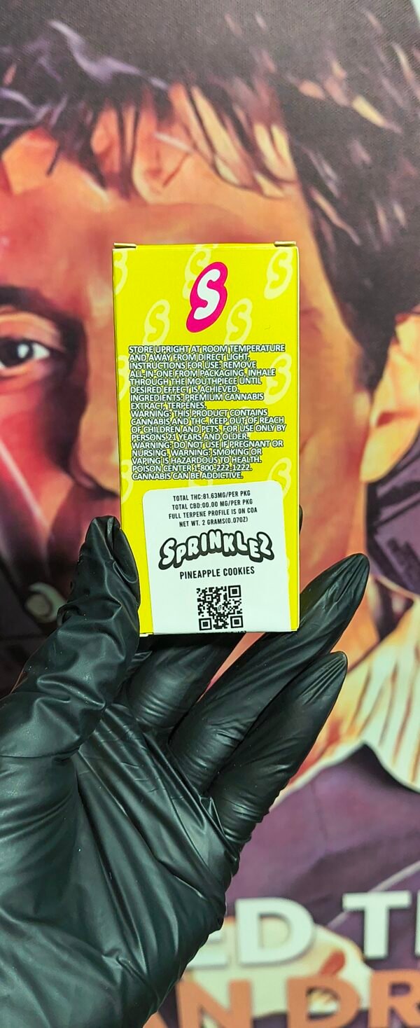 PINEAPPLE COOKIES 2 SPRINKLEZ PINEAPPLE COOKIES (SATIVA) 2gr