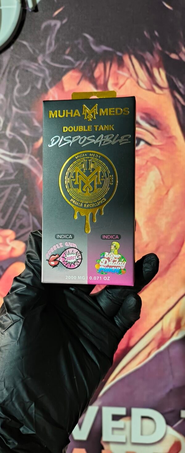 MUHA MEDS DUAL V2 BUBBLE GUM BURST & SUGAR DADAY PUNCH(INDICA & INDICA) 2gr