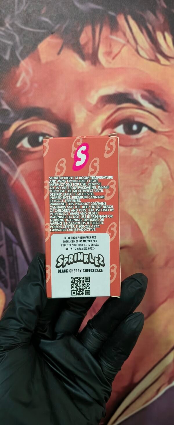 BLACK CHERRY CHEESECAKE 2 SPRINKLEZ BLACK CHERRY CHEESECAKE (HYBRID) 2gr