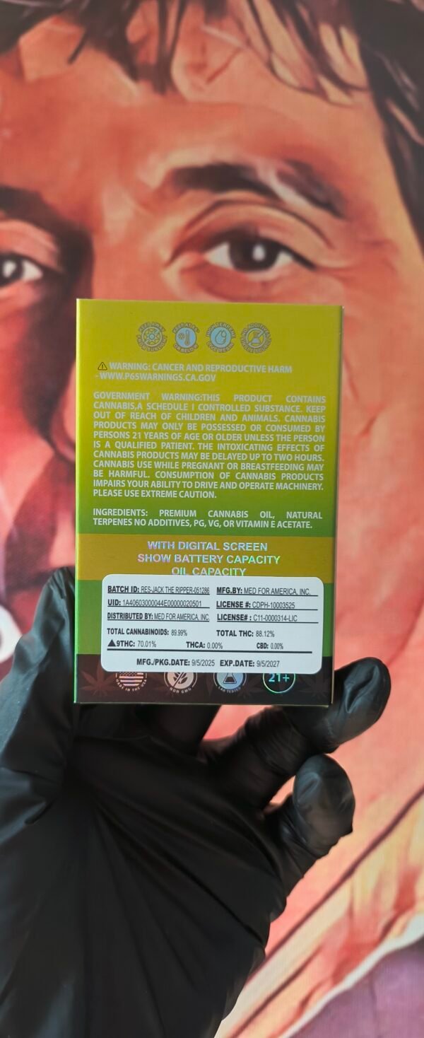 JEETER JUICE V4 JACK THE RIPPER (SATIVA) 2gr