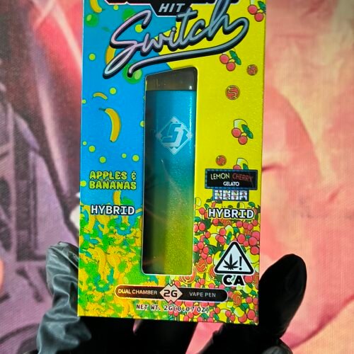 SLUGGERS DUAL APPLES & BANANAS & LEMON CHERRY GELATO (HYBRID & HYBRID) 2gr