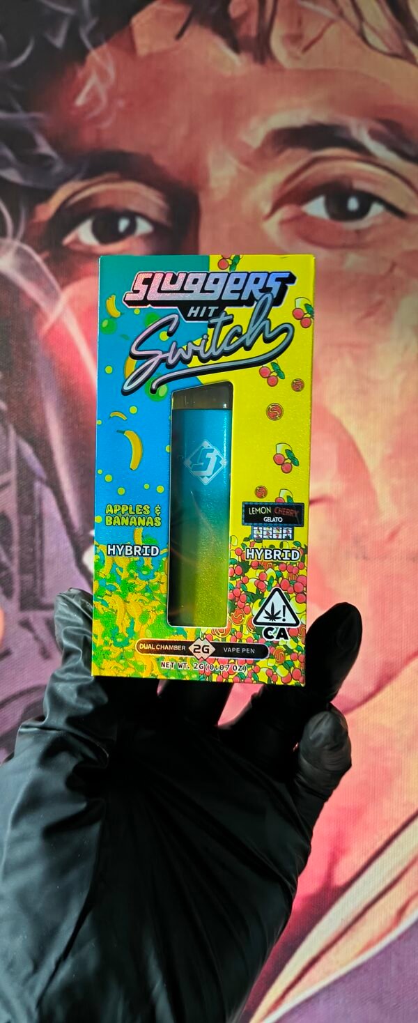 SLUGGERS DUAL APPLES & BANANAS & LEMON CHERRY GELATO (HYBRID & HYBRID) 2gr
