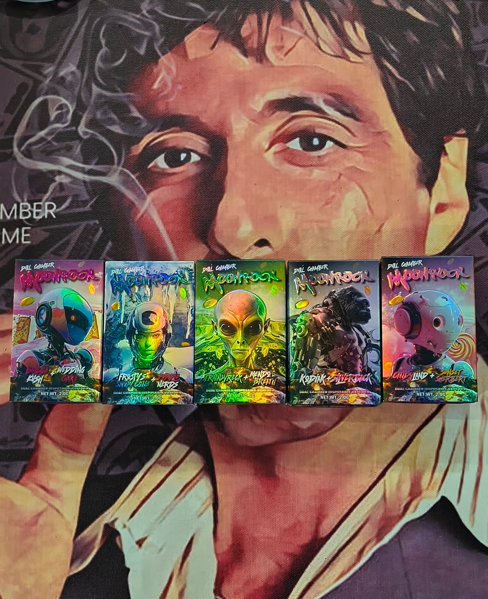 MOONROCK BUBBA KUSH & WEDDING CAKE (HYBRID) 2gr