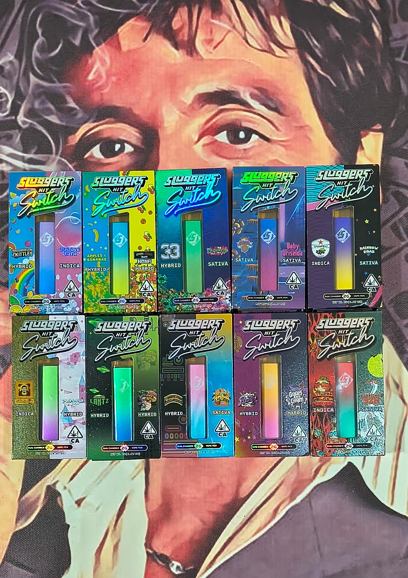 SLUGGERS DUAL 33 & EUPHORIA (HYBRID & SATIVA) 2gr