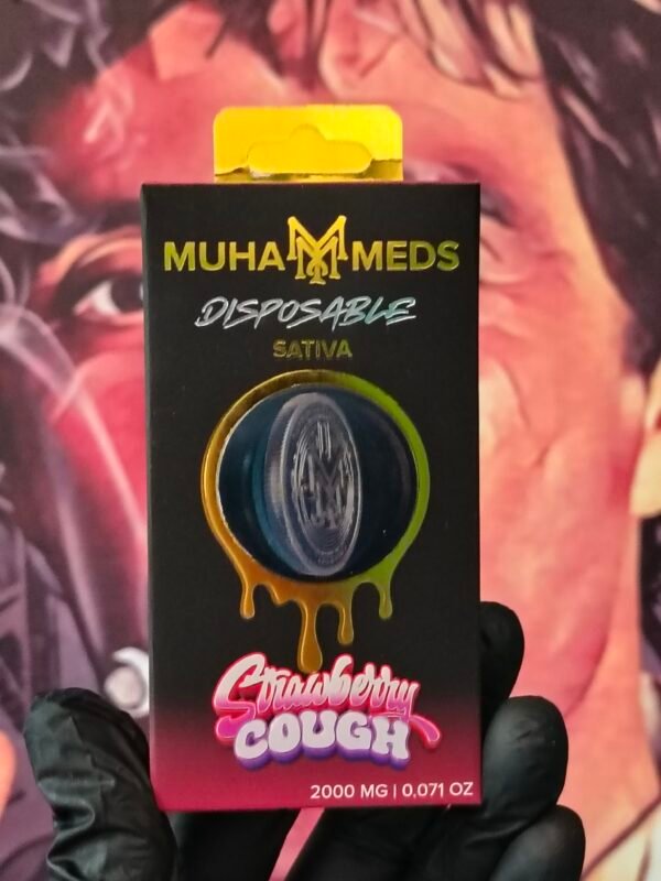 STRANBERRY COUGH 1 MUHA MEDS V2 STRAWBERRY COUGH (SATIVA) 2gr