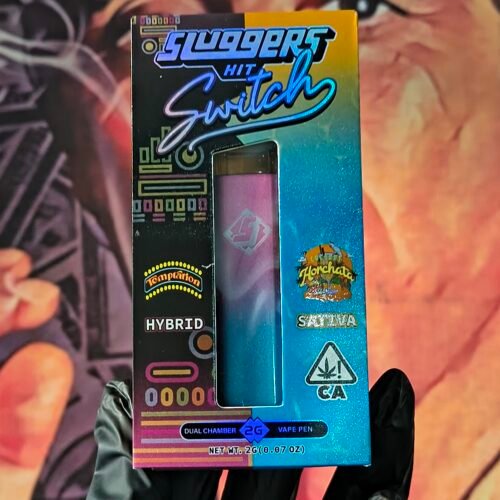 SLUGGERS DUAL TEMPATION & COCONUT HORCHATA (HYBRID & SATIVA) 2gr