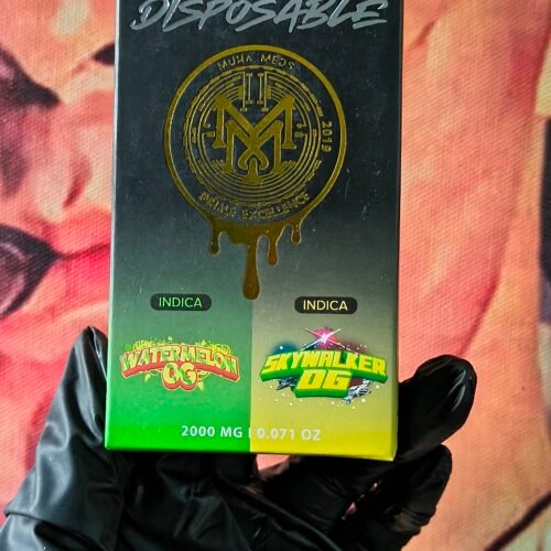 WATERMELON OG 1 MUHA MEDS DUAL V2 WATERMELON OG & SKYWALKER OG (INDICA & INDICA) 2gr