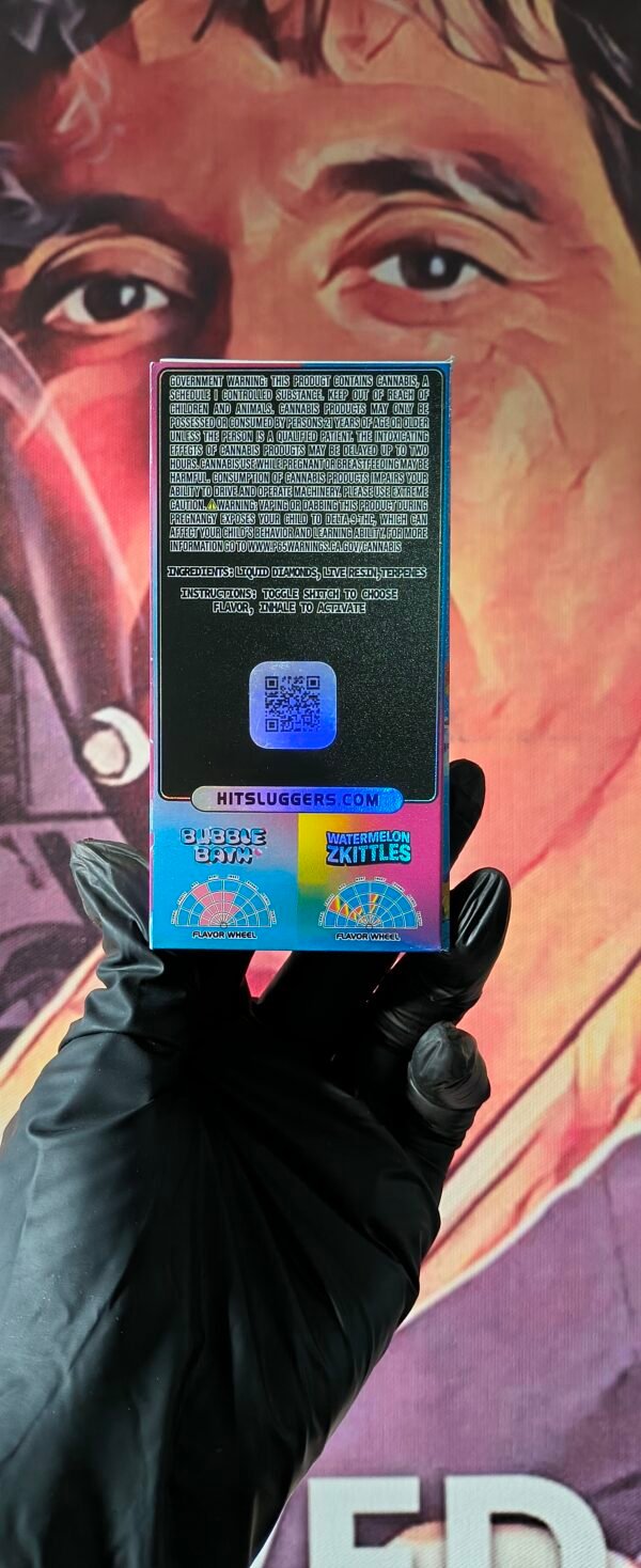 SLUGGERS DUAL WATERMELON ZKITTLES & BUBBLE BATH (HYBRID & INDICA) 2gr