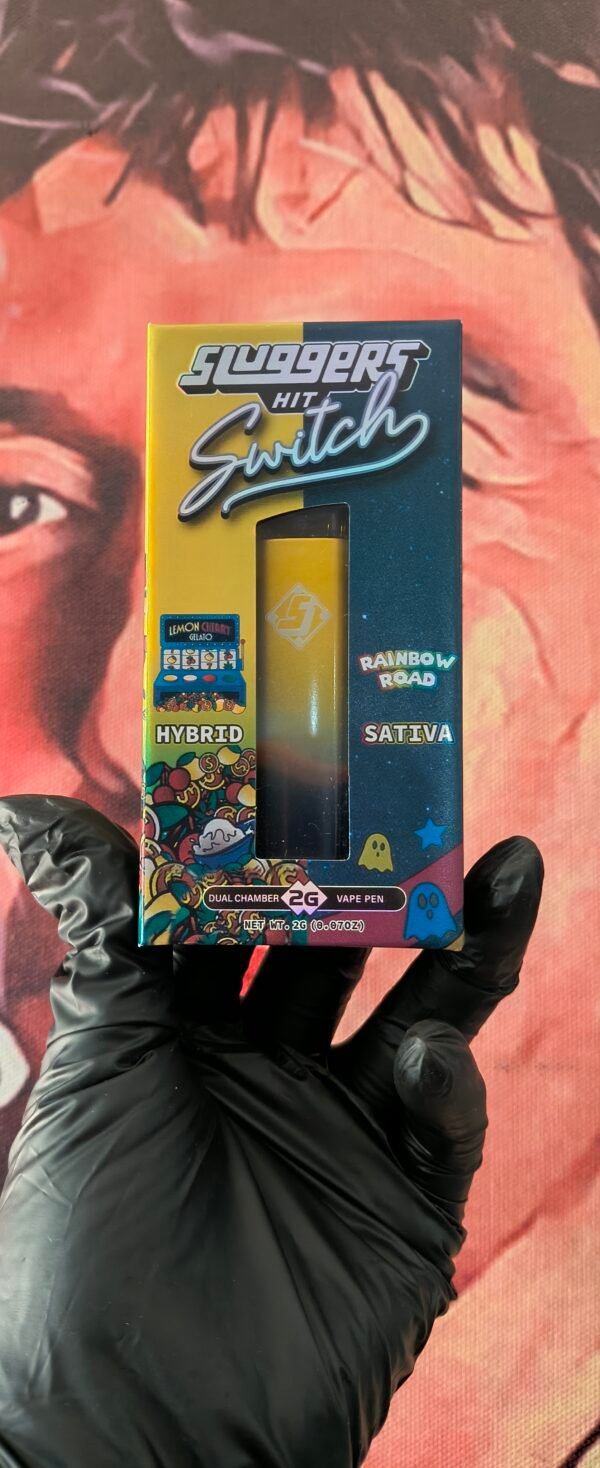 SLUGGERS DUAL LEMON BERRY GELATO & RAINBOW ROAD (HYBRID & SATIVA) 2gr