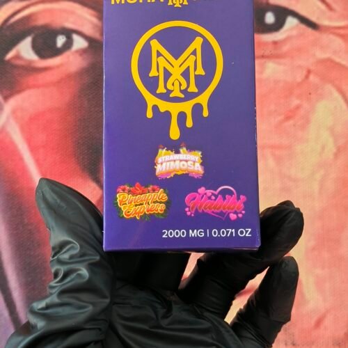 MUHA MEDS TRIPLE STRAWBERRY MIMOSA & PINEAPLE EXPRESS & HABIBI (INDICA & SATIVA & HYBRID) 2gr