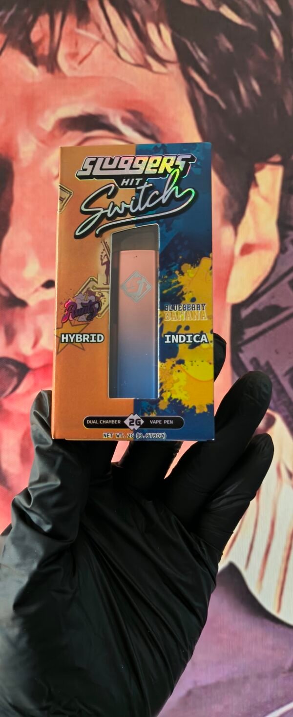 SLUGGERS DUAL RUNTZ & BLUEBERRY BANANA (HYBRID & INDICA) 2gr