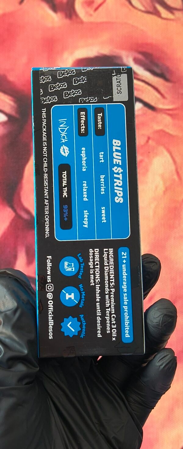 BESOS AZUL BLUE$TRIPS (INDICA) 2gr