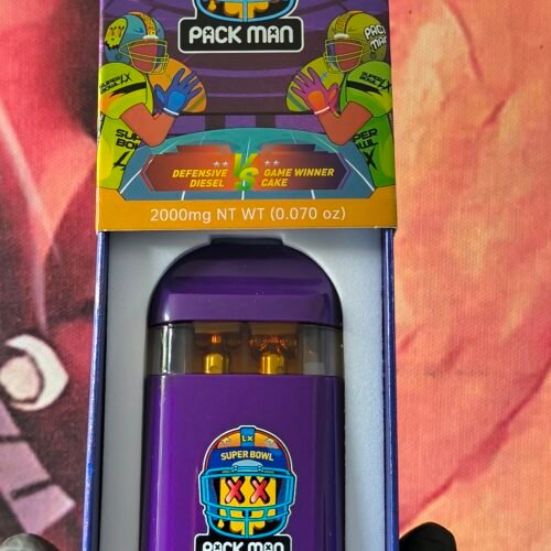 PACK MAN NFL DEFENSIVE DIESEL & GAME WINNER CAKE (HYBRID & INDICA) 2gr