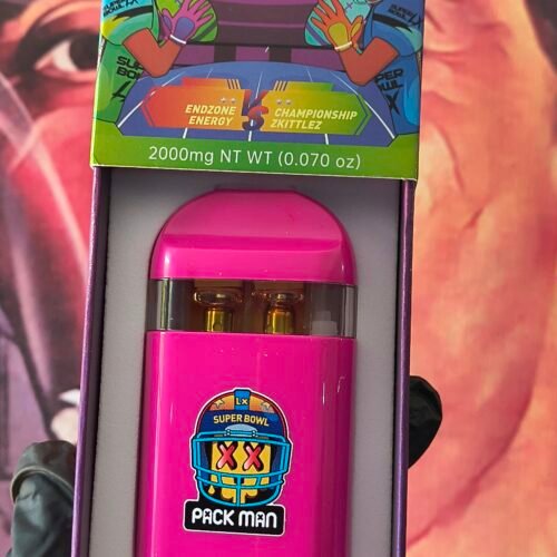 PACK MAN NFL ENDZONE ENERGY & CHAMPIONSHIP ZKITTLEZ (HYBRID & SATIVA) 2gr