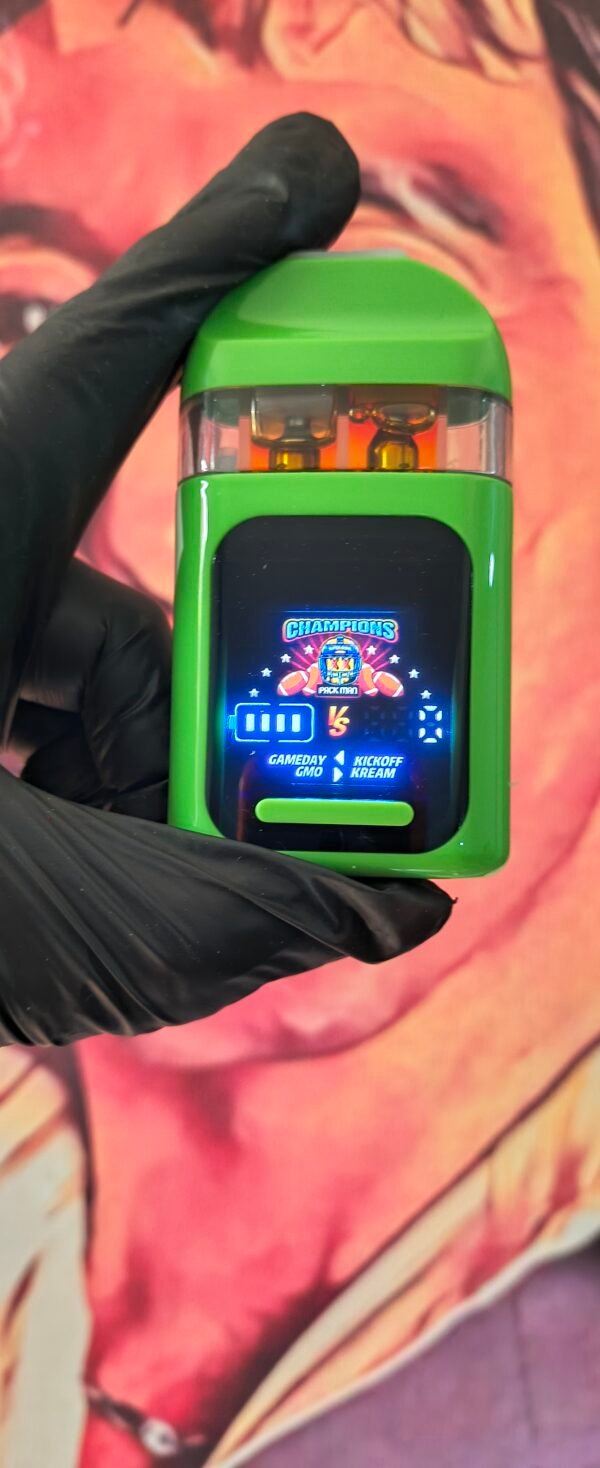 PACK MAN NFL GAMEDAY GMO & KICROFF KREAM (INDICA & INDICA) 2gr