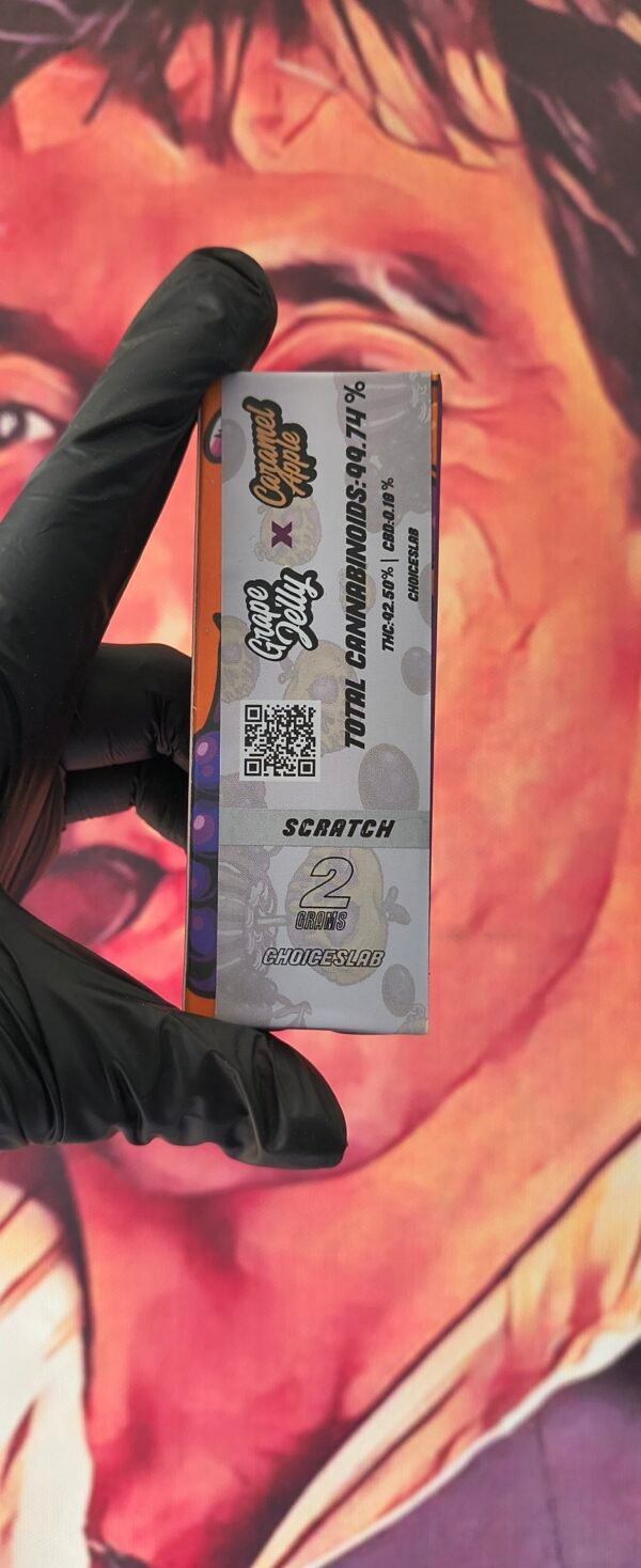 CHOICES LAB DUAL V2 GRAPE JELLY & CARAMEL APPLE (SATIVA & INDICA) 2gr