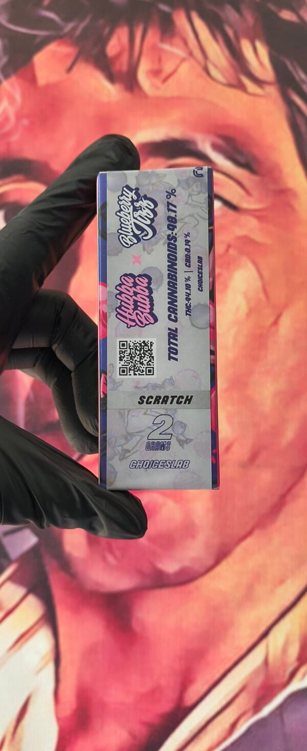 CHOICES LAB DUAL V2 HUBBA BUBBA & BLUEBERRY TOSS (SATIVA & INDICA) 2gr