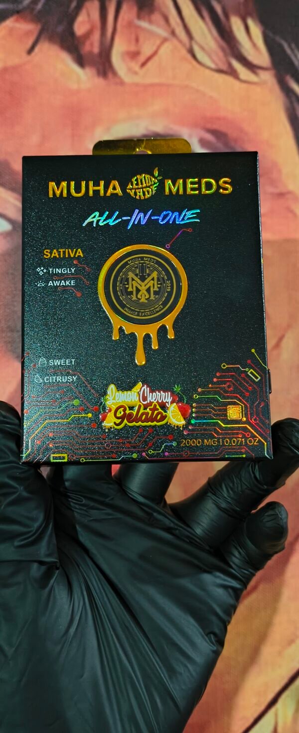 MUHA MEDS GALLETA LEMON CHERRY GELATO (SATIVA) 2gr