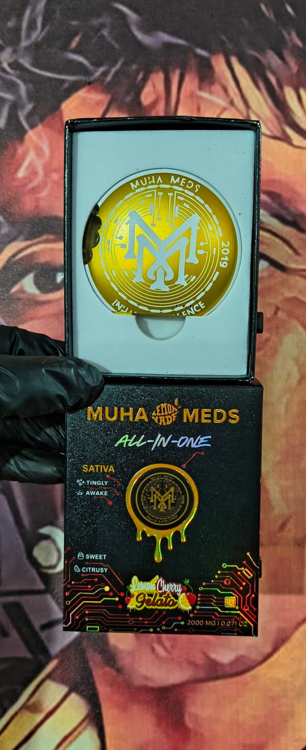 MUHA MEDS GALLETA LEMON CHERRY GELATO (SATIVA) 2gr
