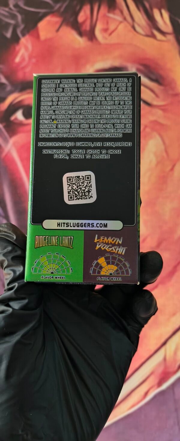 SLUGGERS DUAL REDGELINE LANTZ & LEMON DOGSHIT (SATIVA & INDICA) 2gr