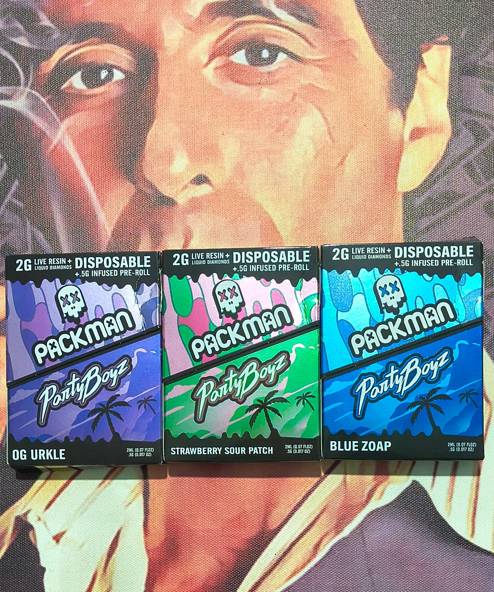 PACKMAN PANTYBOYZ BLUE ZOAP (HYBRID) 2gr