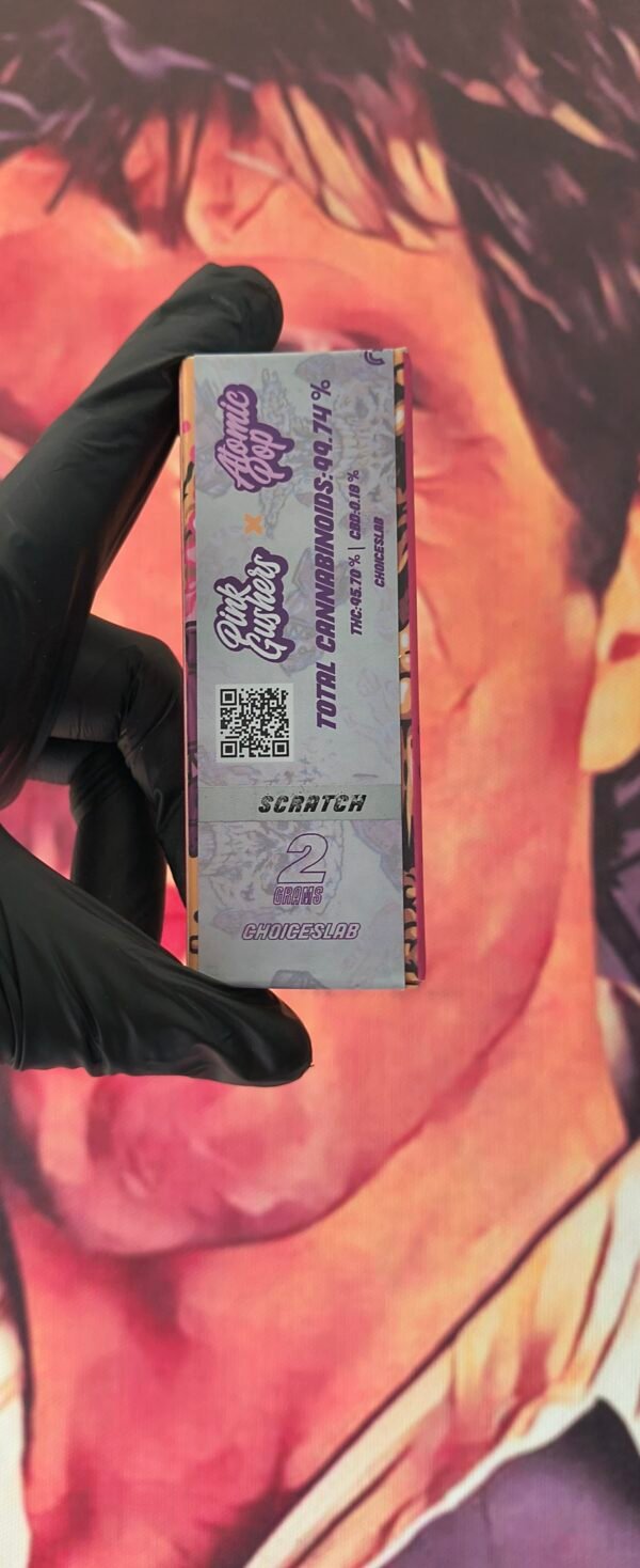 CHOICES LAB DUAL V2 PINK GUSHERS & ATOMIC POP (SATIVA & HYBRID) 2gr