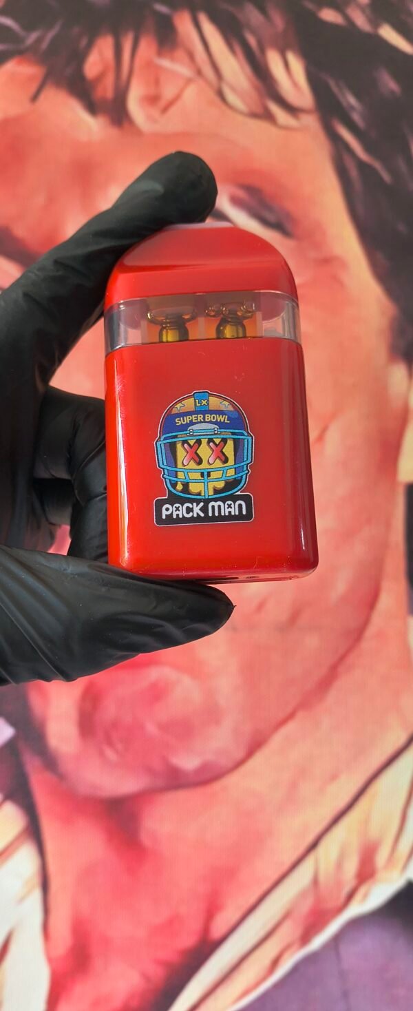 PACK MAN NFL QUARTERBACK KUSH & PLAYMAKER PUNCH (SATIVA & INDICA) 2gr