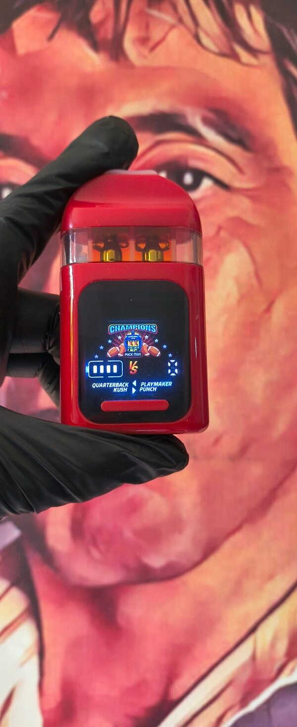 PACK MAN NFL QUARTERBACK KUSH & PLAYMAKER PUNCH (SATIVA & INDICA) 2gr