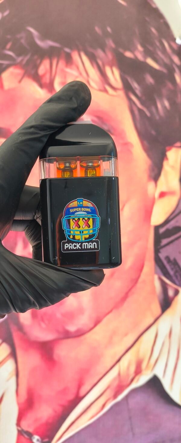 PACK MAN NFL SUPER BOWL SUNDAE & HAIL MARY DIESEL (SATIVA & HYBRID) 2gr