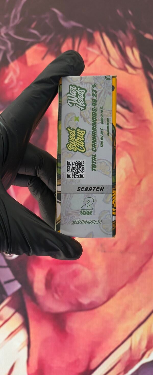 CHOICES LAB DUAL V2 SWEET CITRUS & WAR HEADS (HYBRID & INDICA) 2gr