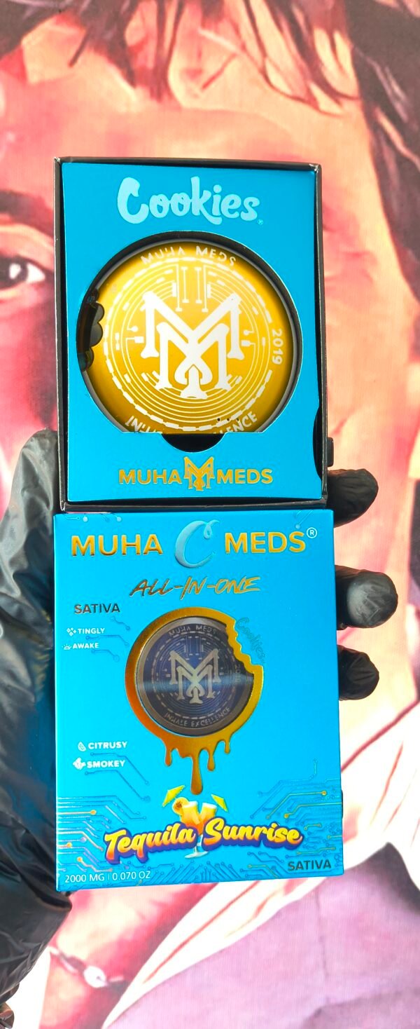 MUHA MEDS GALLETA TEQUILA SUNRISE (SATIVA) 2gr