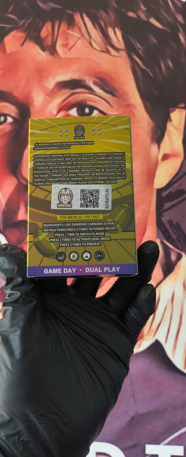 PACK MAN NFL TROPHY TIME TANGIE & CHAMPIONSHIP PUNCH (INDICA & HYBRID) 2gr