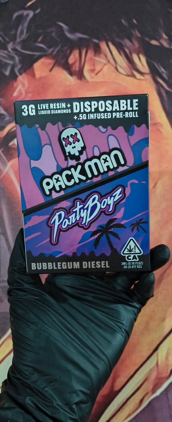 PACK MAN PANTYBOYZ BUBBLEGUM DIESEL (HYBRID) 3gr