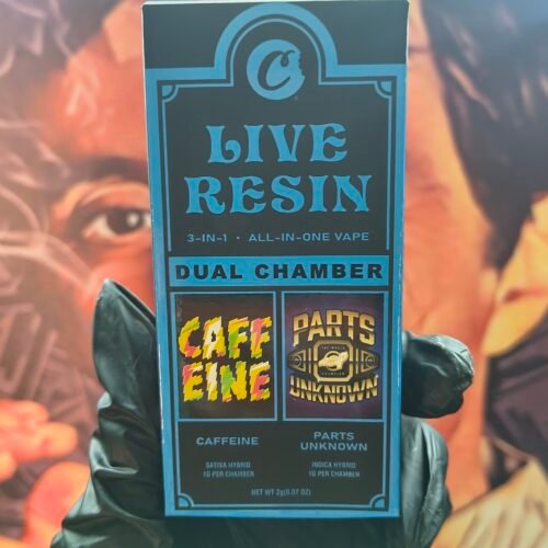 COOKIES DUAL CHAMBER V2 CAFFEINE & PARTS UNKNOWN (SATIVA & INDICA) 2gr