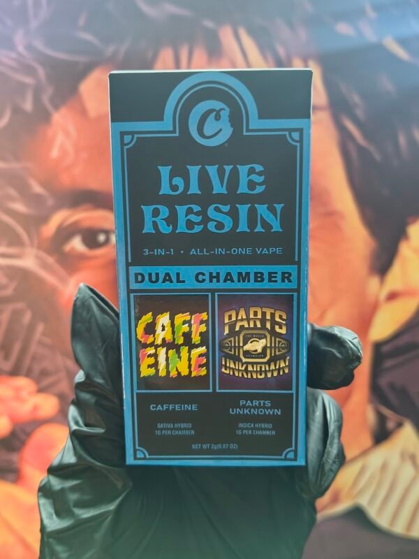 COOKIES DUAL CHAMBER V2 CAFFEINE & PARTS UNKNOWN (SATIVA & INDICA) 2gr