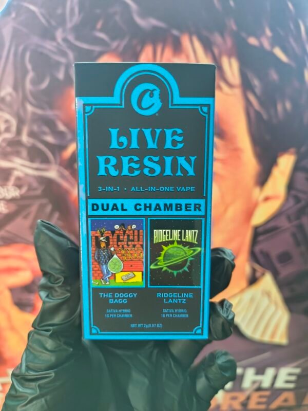 COOKIES DUAL CHAMBER V2 THE DOGGY BAGG & RIDGELINE LANTZ (SATIVA & SATIVA) 2gr