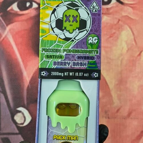 FROZEN POMEGRANATE 3 PACKMAN MUNDIALISTA FROZEN POMEGRANATE & BERRY BASH (SATIVA & HYBRID) 2gr
